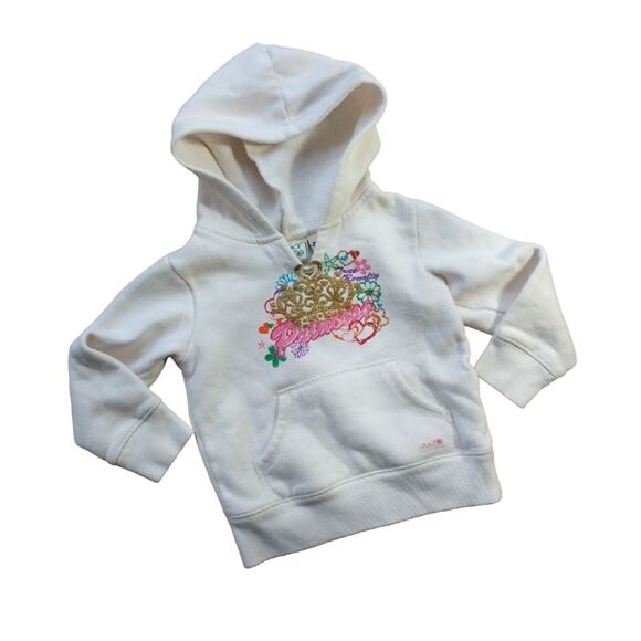 PLACE Princess Hooded Sweatshirt / Hoodie 3T - Picture 1 of 2